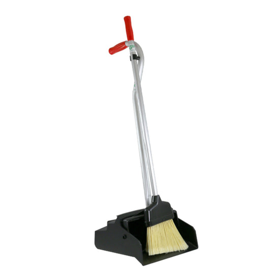 Unger Ergo Dustpan with Broom Red EDPBR