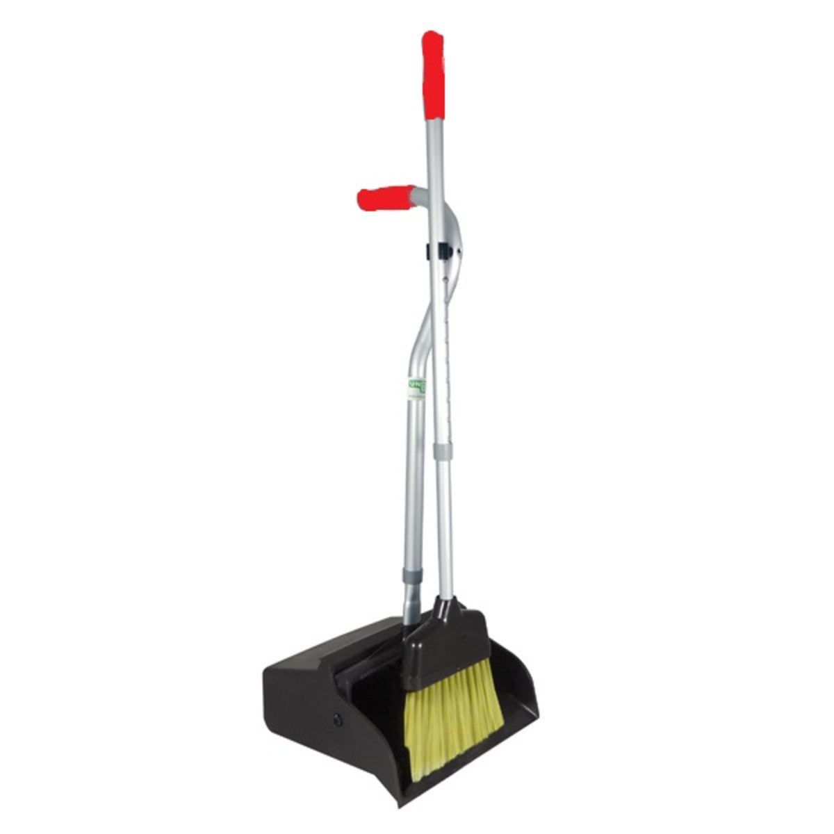 Unger Ergo Telescopic Dustpan and Broom Red