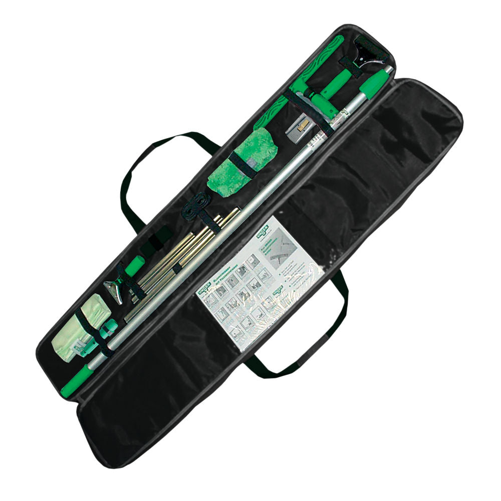 Unger ErgoTec Professional Window Cleaning Kit w/Carrying Case